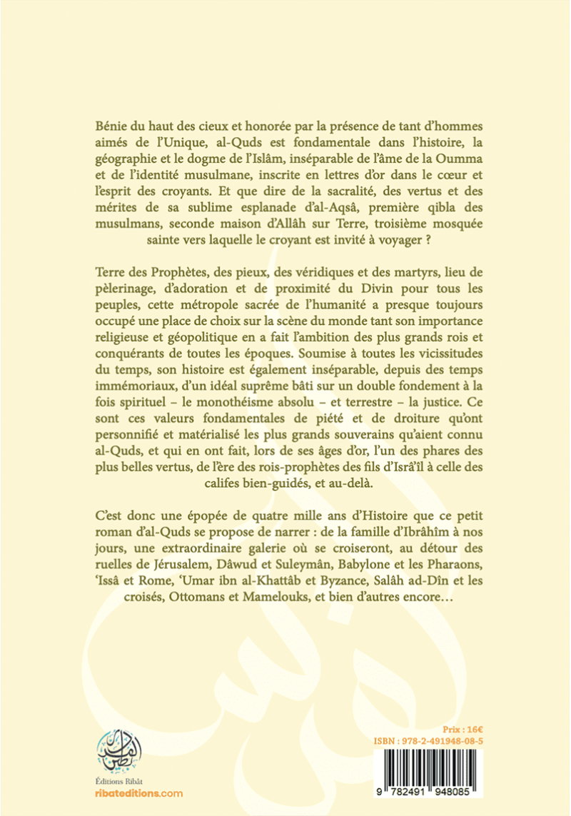 Le petit roman d'al Quds - Issa Meyer - Ribat