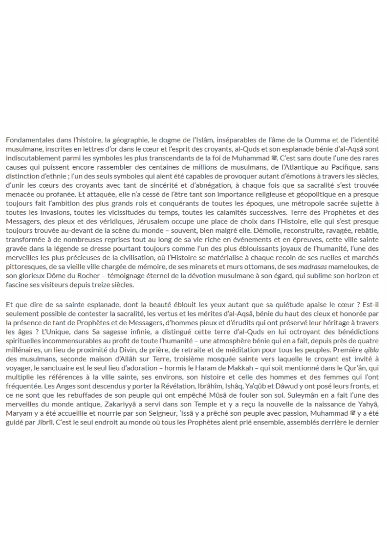 Le petit roman d’al-Quds - Issa Meyer - Ribat