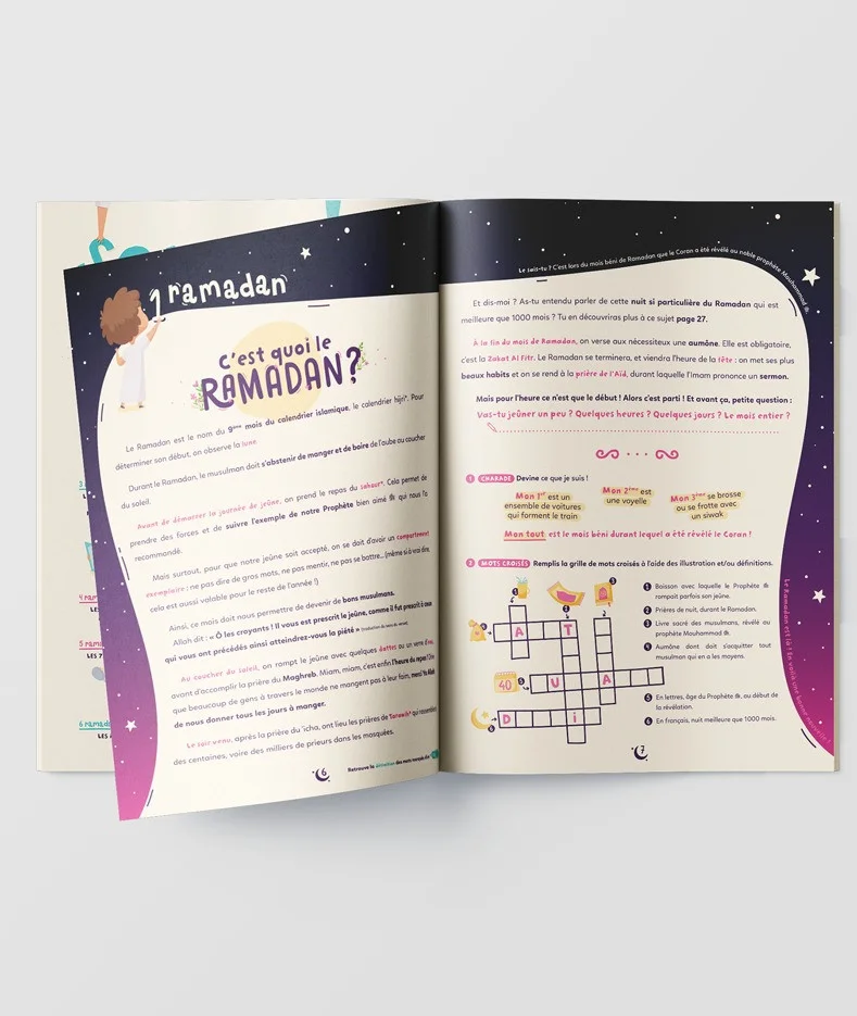 Mon cahier d'activités du ramadan - dès 6 ans DEENILEARN