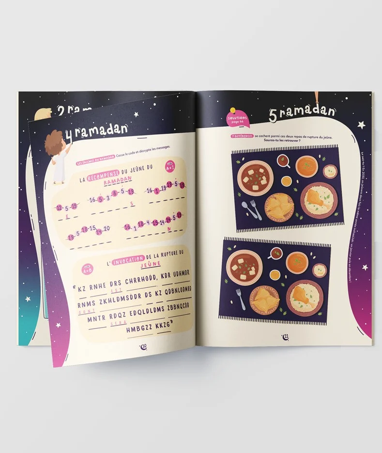 Mon cahier d'activités du ramadan - dès 6 ans DEENILEARN