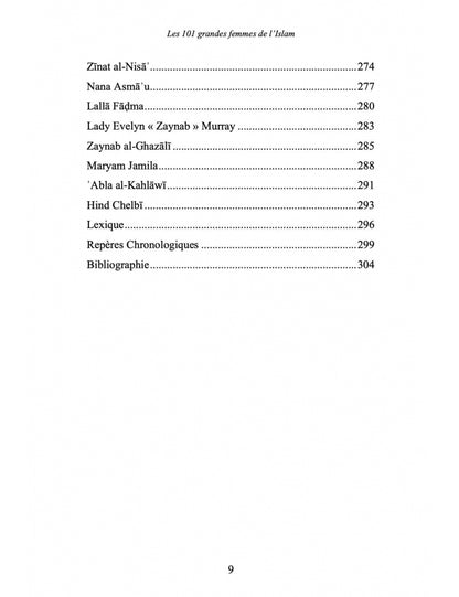 Les 101 grandes femmes de l'Islam - Sarrazins