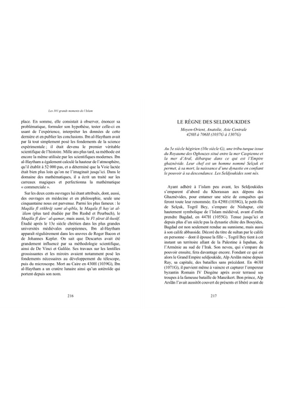 Les 101 grands hommes de l'Islam - Sarrazins