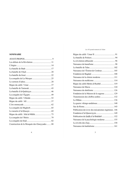 Les 101 grands moments de l'Islam - Sarrazins